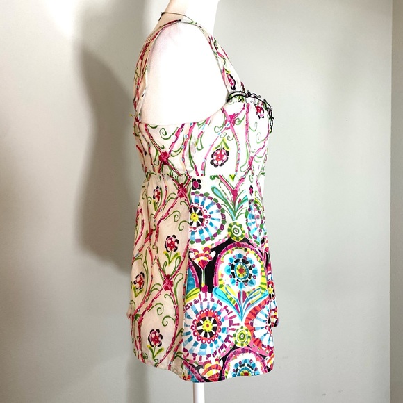 Nanette Lepore Button Up Floral Camisole - Picture 2 of 12